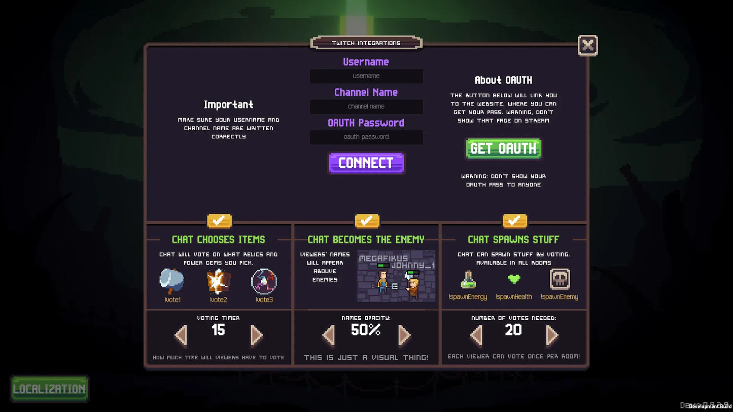 User interface screen with text and options on a dark background