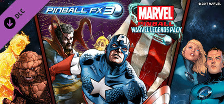 Buy Pinball FX3 - Marvel Pinball - Marvel Legends Pack DLC Steam Key Default Title Steam key – fast digital delivery | Volt Keys