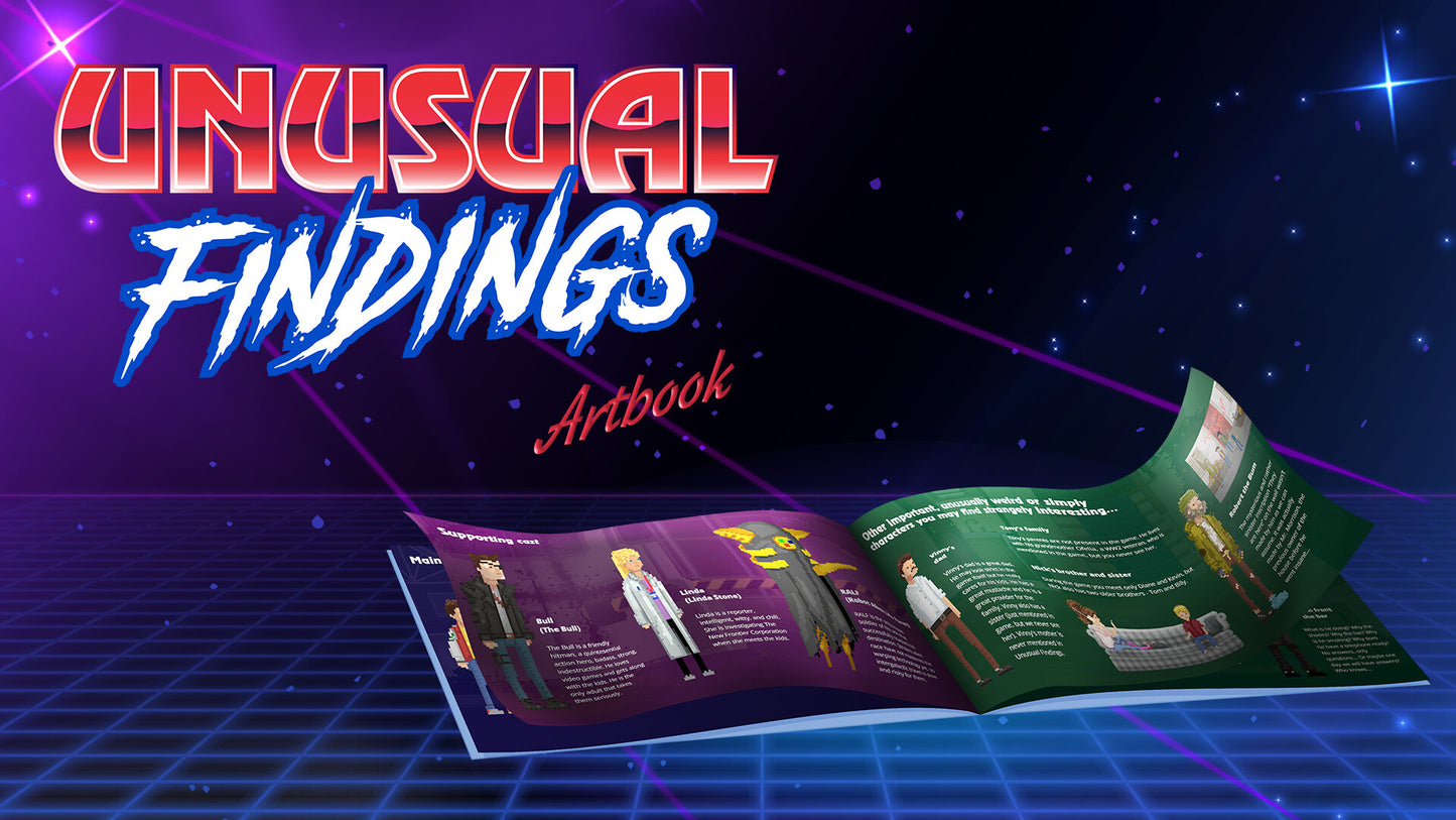 Unusual Findings - Digital Artbook DLC PC Steam Key