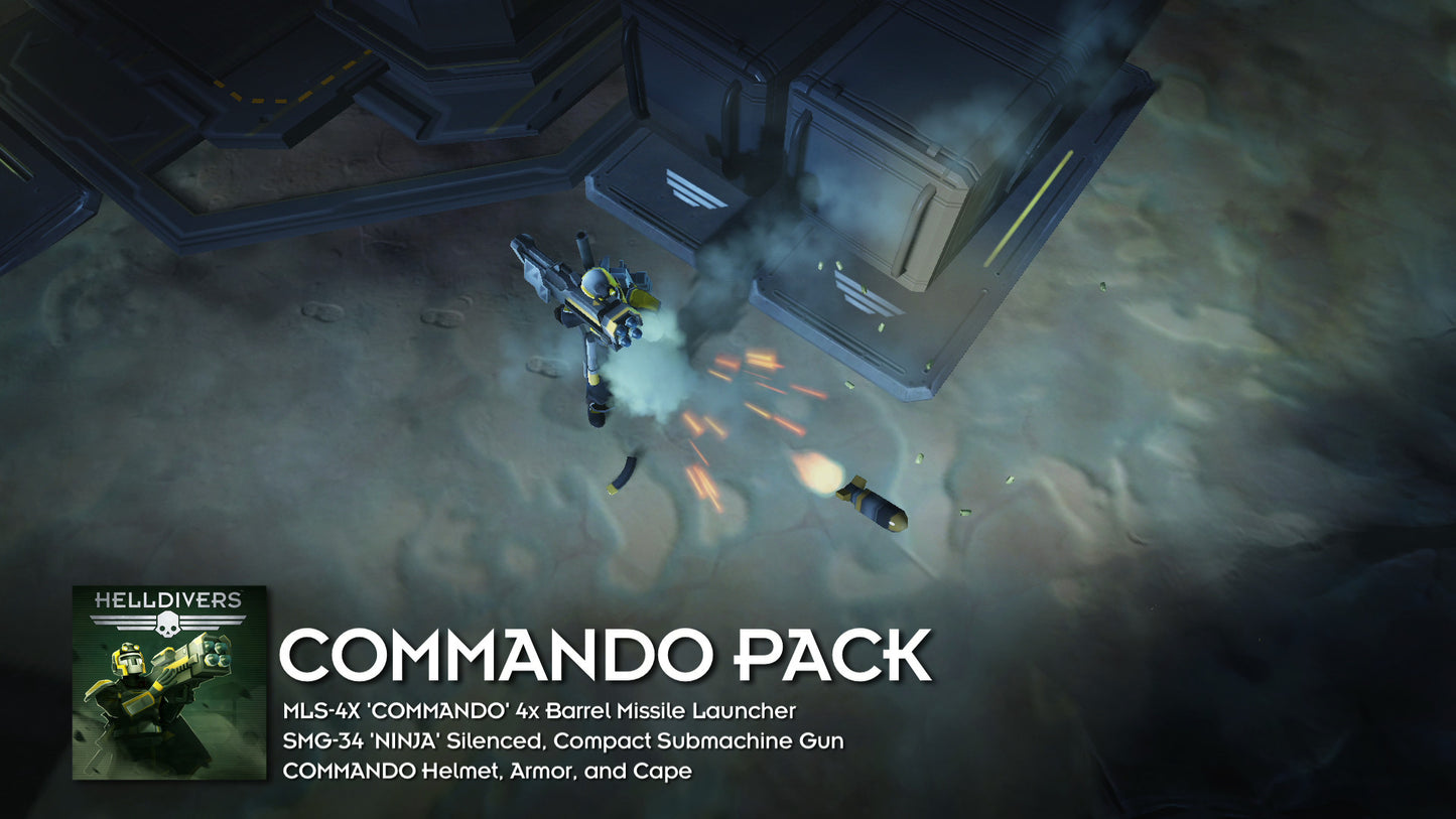 Buy HELLDIVERS - Commando Pack DLC Steam Key Default Title Steam key – fast digital delivery | Volt Keys