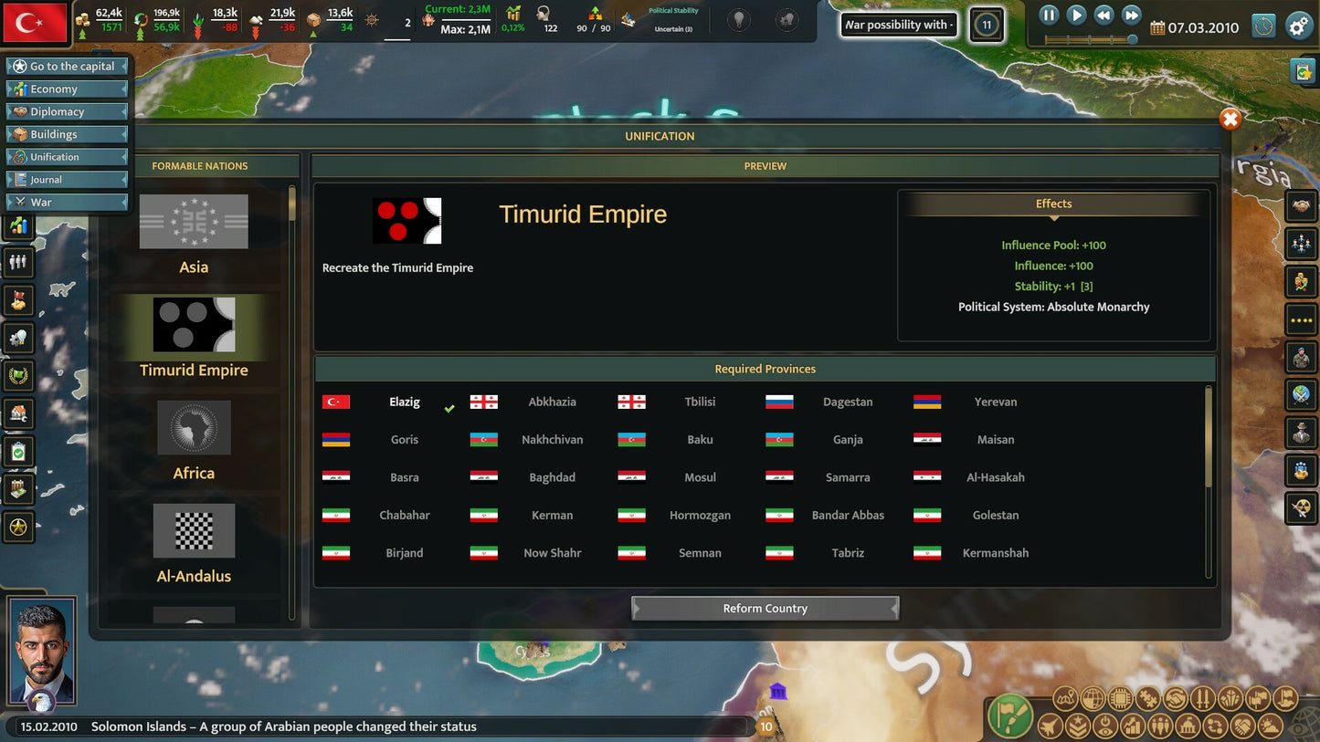 Realpolitiks 3: Earth and Beyond PC Steam Key