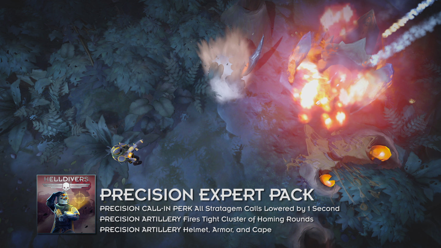 Buy HELLDIVERS - Precision Expert Pack DLC Steam Key Default Title Steam key – fast digital delivery | Volt Keys
