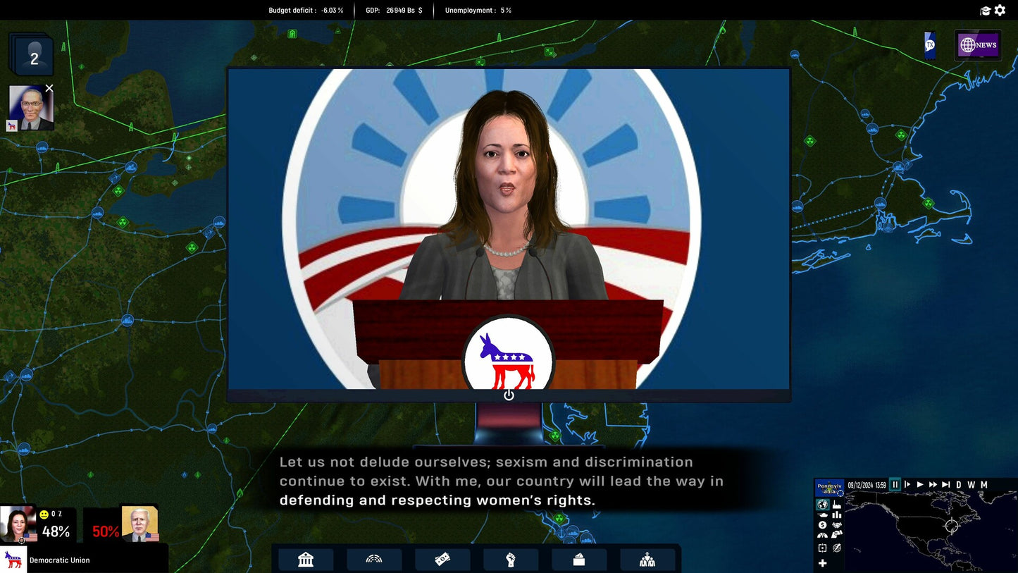 Geo-Political Simulator 5 PC Steam Key