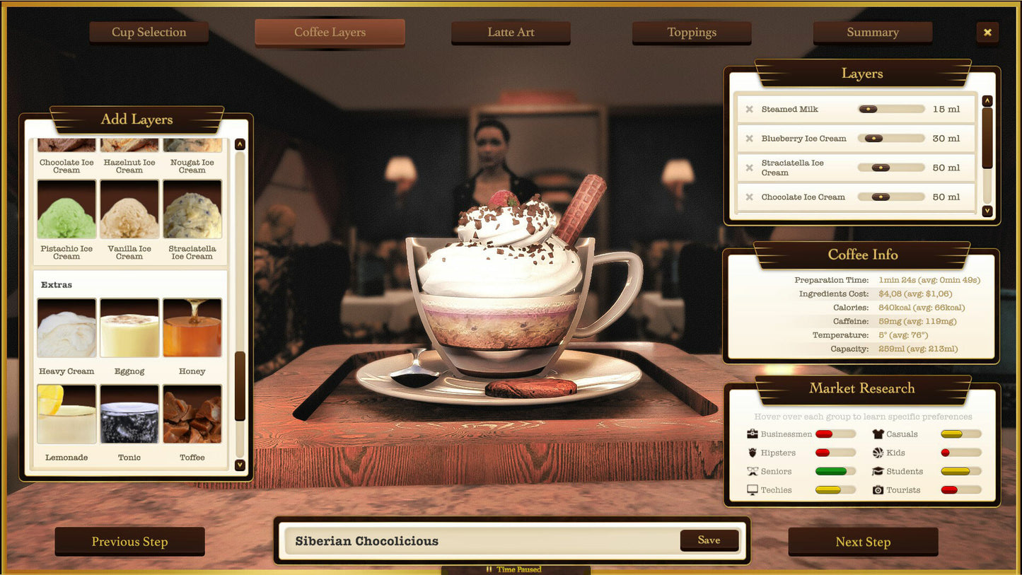 Buy Espresso Tycoon PC Steam Key Default Title Steam key – fast digital delivery | Volt Keys