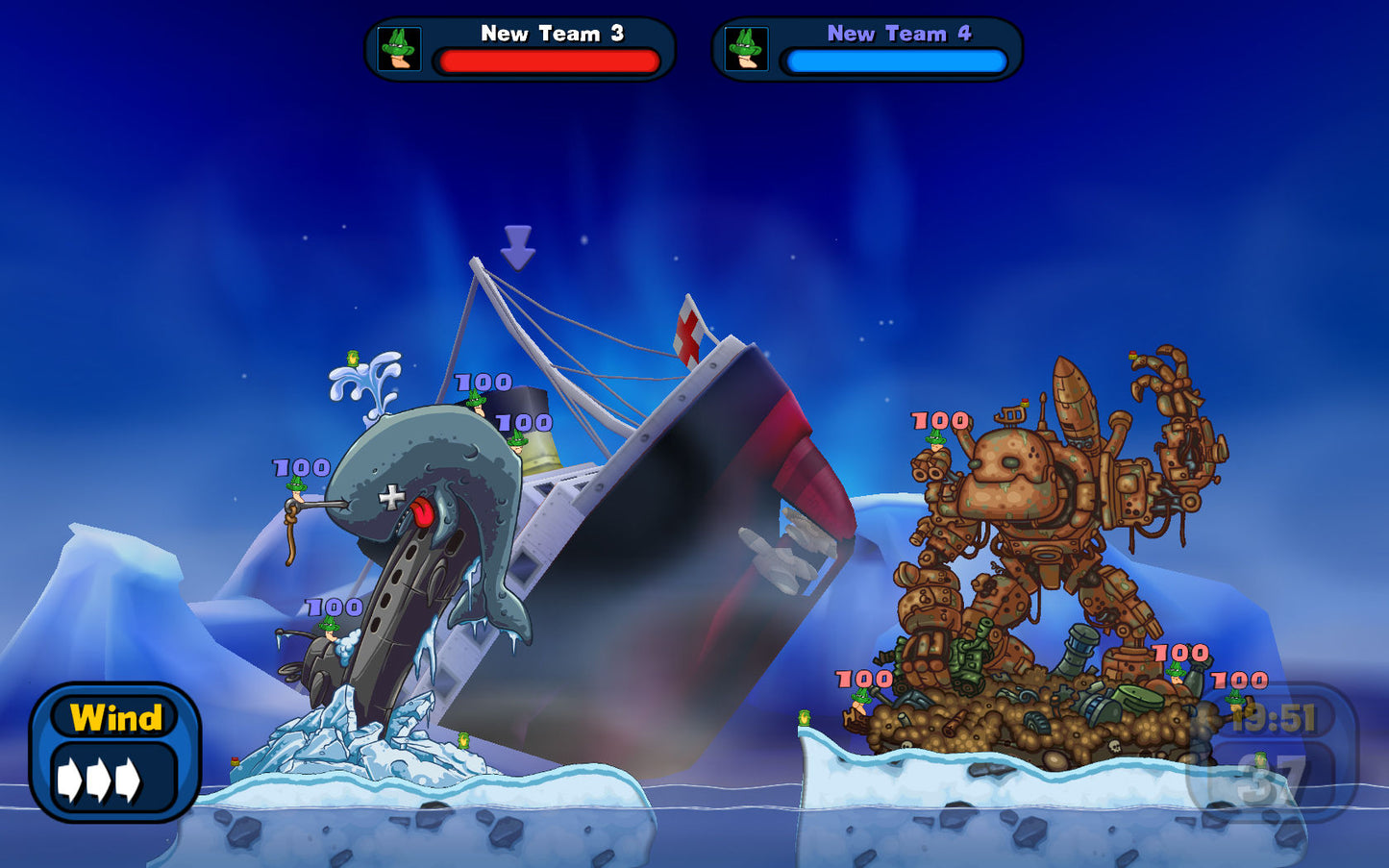 Buy Worms Reloaded - Forts and Hats Pack DLC Steam Key Default Title Steam key – fast digital delivery | Volt Keys