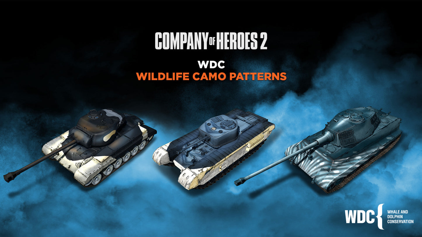 Company of Heroes 2 - Whale and Dolphin Conservation Charity Pattern Pack DLC PC Steam Key