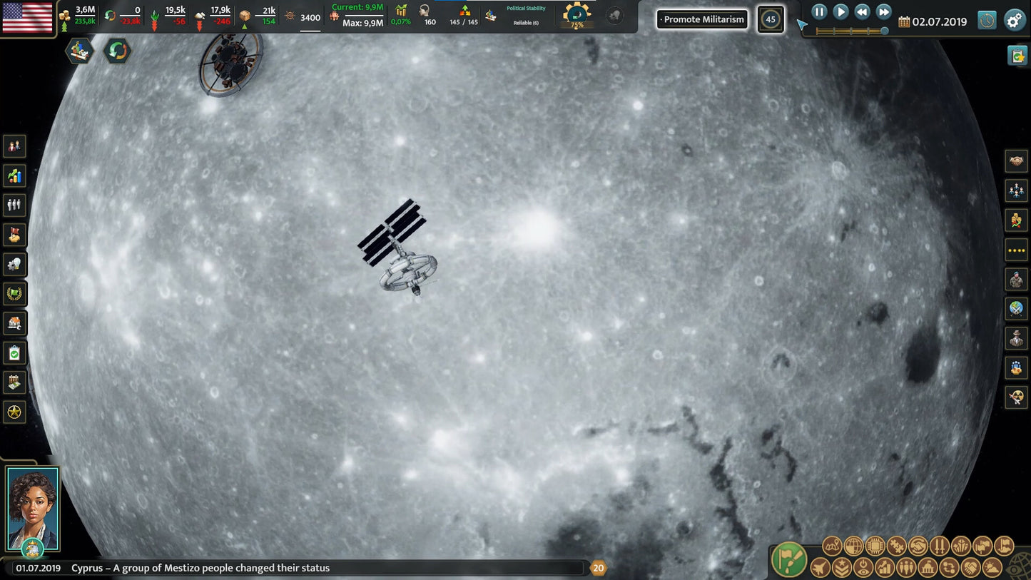 Realpolitiks 3: Earth and Beyond PC Steam Key