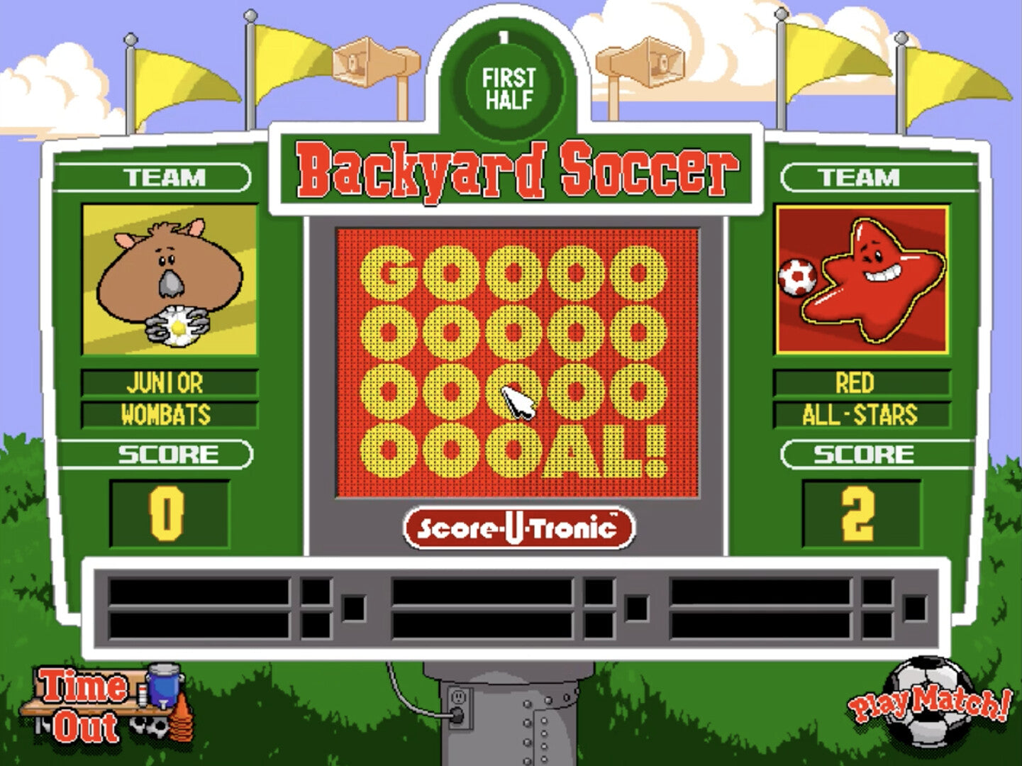 Backyard Soccer '98 PC Steam Key