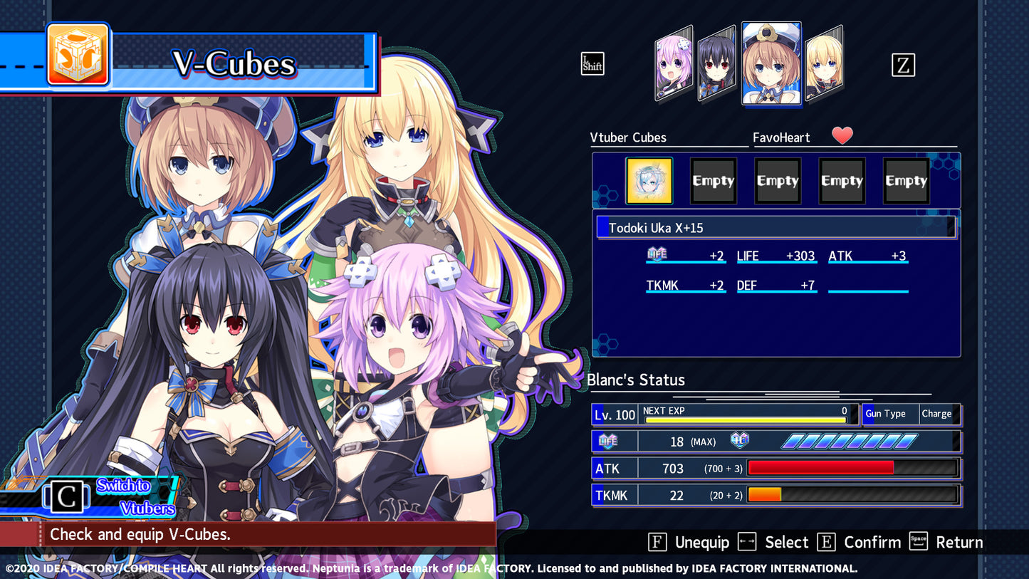 Neptunia Virtual Stars - Todoki Uka Pack DLC PC Steam Key