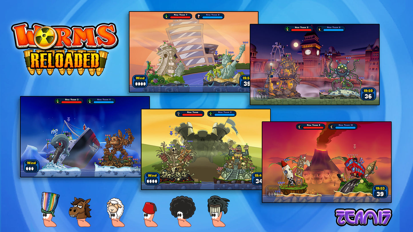 Buy Worms Reloaded - Forts and Hats Pack DLC Steam Key Default Title Steam key – fast digital delivery | Volt Keys