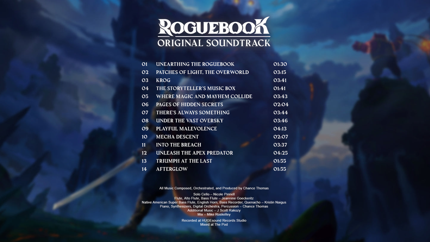 Buy Roguebook - Original Soundtrack DLC Steam Key Default Title Steam key – fast digital delivery | Volt Keys