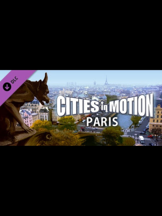 Buy Cities in Motion - Paris DLC Steam Key Default Title Steam key – fast digital delivery | Volt Keys