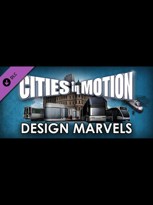 Buy Cities in Motion - Design Marvels DLC Steam Key Default Title Steam key – fast digital delivery | Volt Keys