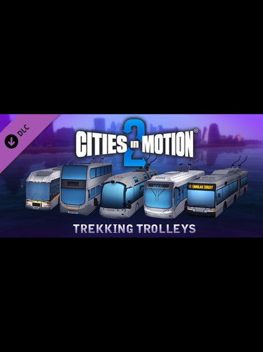 Buy Cities in Motion 2 - Trekking Trolleys DLC Steam Key Default Title Steam key – fast digital delivery | Volt Keys