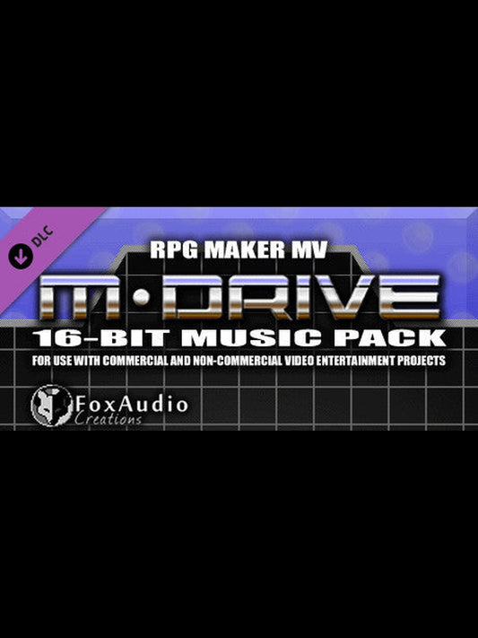 Buy RPG Maker MV - M-DRIVE 16-bit Music Pack DLC Steam Key Default Title Steam key – fast digital delivery | Volt Keys