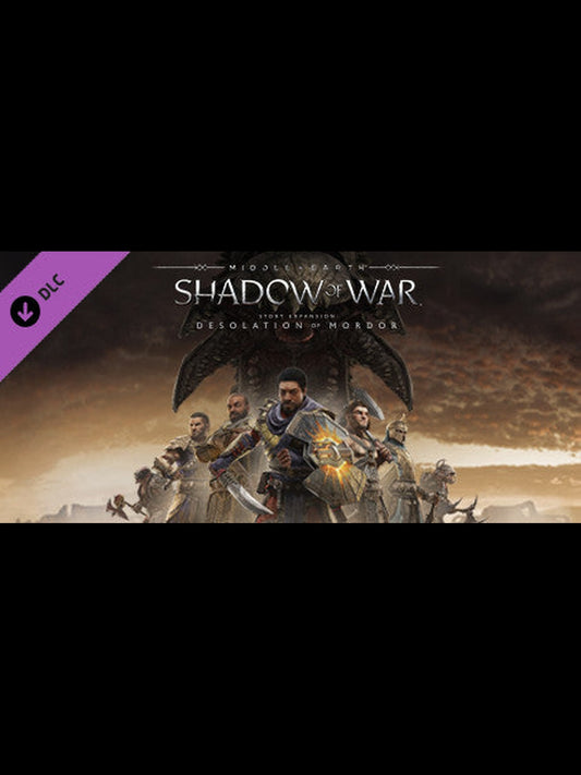 Buy Middle-earth: Shadow of War - The Desolation of Mordor Story Expansion DLC Steam Key Default Title Steam key – fast digital delivery | Volt Keys