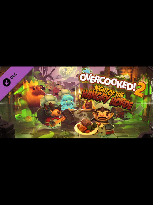 Buy Overcooked! 2 - Night of the Hangry Horde DLC PC Steam Key Default Title Steam key – fast digital delivery | Volt Keys