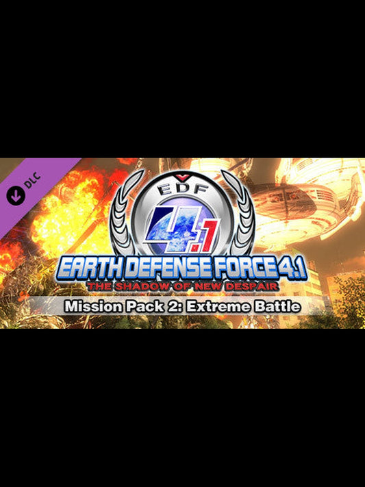 Buy EARTH DEFENSE FORCE 4.1 - Mission Pack 2 Extreme Battle DLC Steam Key Default Title Steam key – fast digital delivery | Volt Keys