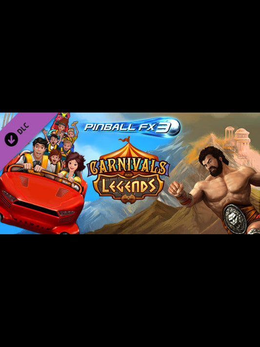 Buy Pinball FX3 - Carnivals and Legends DLC Steam Key Default Title Steam key – fast digital delivery | Volt Keys