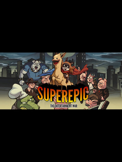 Buy SuperEpic: The Entertainment War Steam Key Default Title Steam key – fast digital delivery | Volt Keys