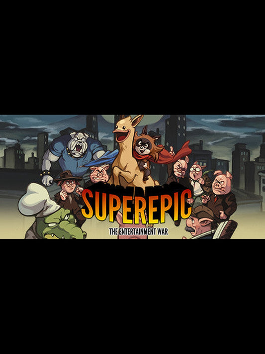 Buy SuperEpic: The Entertainment War Steam Key Default Title Steam key – fast digital delivery | Volt Keys