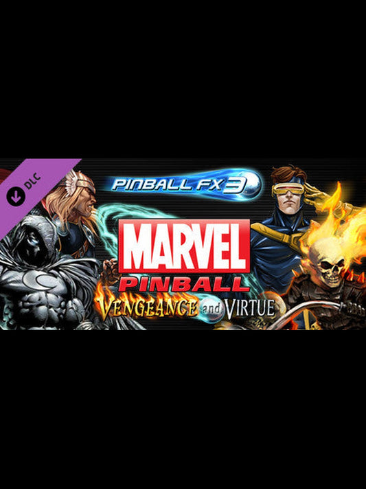 Buy Pinball FX3 - Marvel Pinball - Vengeance and Virtue Pack DLC Steam Key Default Title Steam key – fast digital delivery | Volt Keys