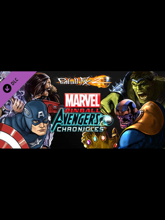 Buy Pinball FX3 - Marvel Pinball - Avengers Chronicles DLC Steam Key Default Title Steam key – fast digital delivery | Volt Keys