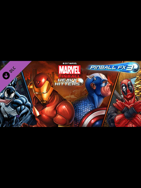 Buy Pinball FX3 - Marvel Pinball - Heavy Hitters DLC Steam Key Default Title Steam key – fast digital delivery | Volt Keys