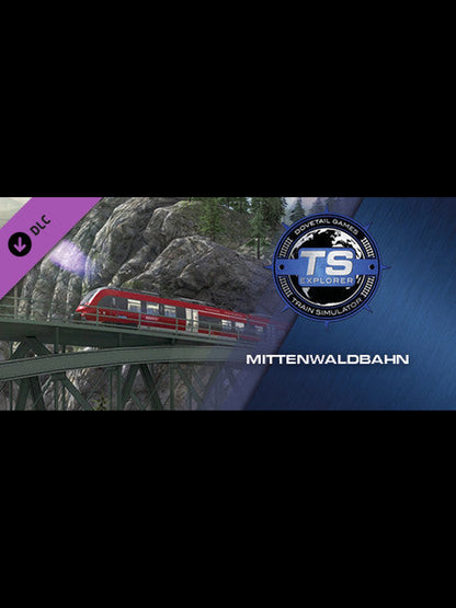 Buy Train Simulator: Mittenwaldbahn: Garmisch-Partenkirchen - Innsbruck Route Add-On DLC Steam Key Default Title Steam key – fast digital delivery | Volt Keys