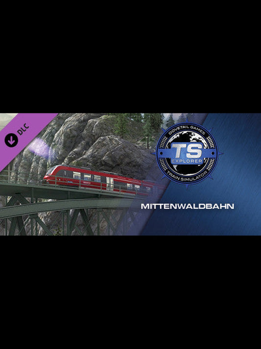 Buy Train Simulator: Mittenwaldbahn: Garmisch-Partenkirchen - Innsbruck Route Add-On DLC Steam Key Default Title Steam key – fast digital delivery | Volt Keys