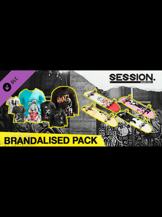 Buy Session: Skate Sim - Brandalised Pack DLC Steam Key Default Title Steam key – fast digital delivery | Volt Keys