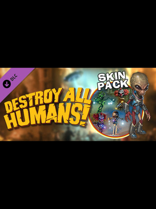 Buy Destroy All Humans! - Skin Pack DLC Steam Key Default Title Steam key – fast digital delivery | Volt Keys