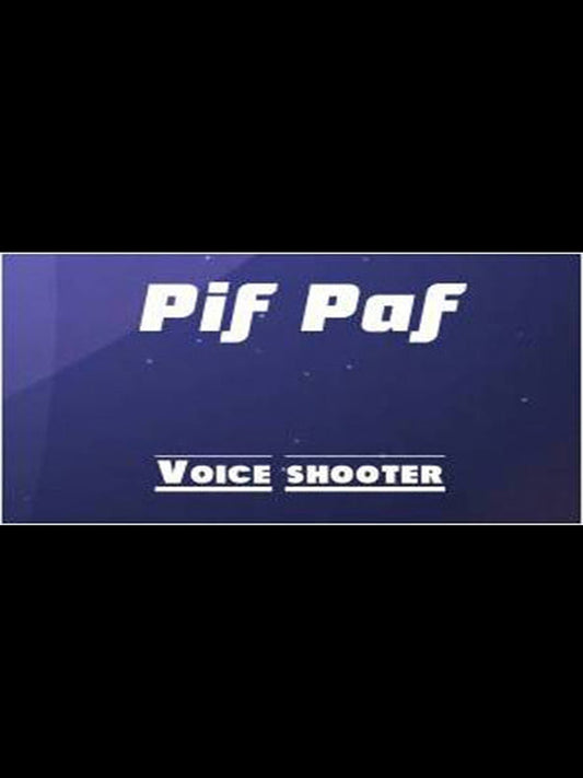 Buy Voice Shooter "Pif Paf" Steam Key Default Title Steam key – fast digital delivery | Volt Keys