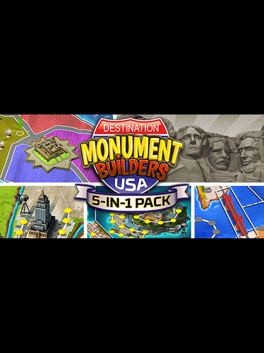 Buy Monument Builders: Destination USA 5-in-1 Pack Steam Key Default Title Steam key – fast digital delivery | Volt Keys