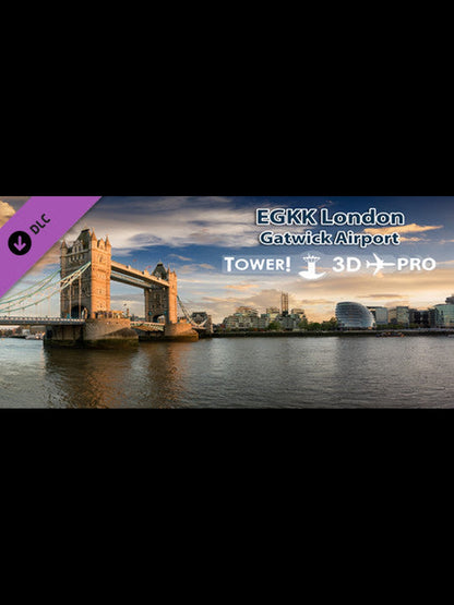 Buy Tower!3D Pro - EGKK airport DLC Steam Key Default Title Steam key – fast digital delivery | Volt Keys