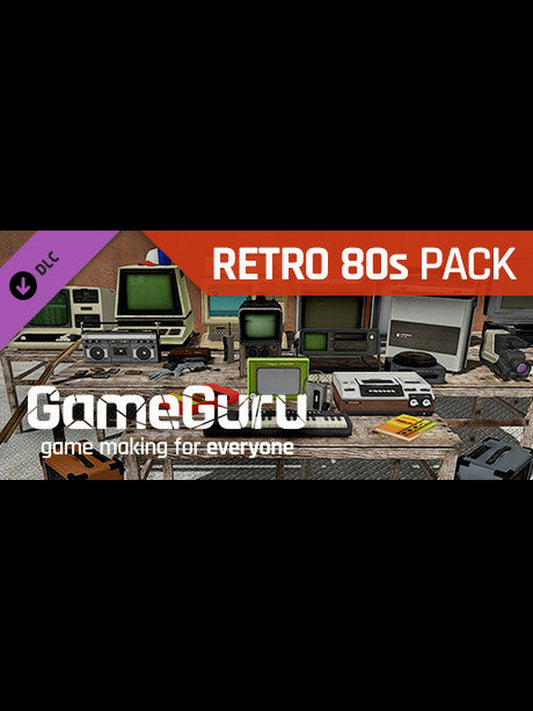 Buy GameGuru - Retro 80s Pack DLC Steam Key Default Title Steam key – fast digital delivery | Volt Keys
