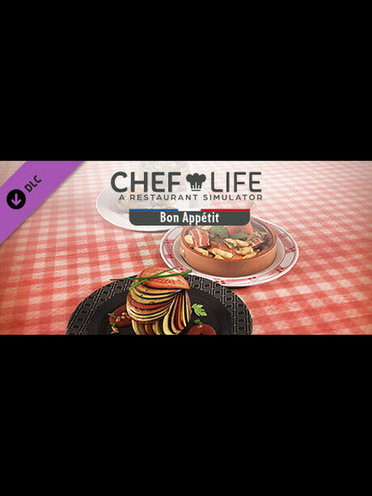 Buy Chef Life: A Restaurant Simulator - BON APPÉTIT PACK DLC Steam Key Default Title Steam key – fast digital delivery | Volt Keys