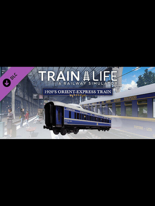 Buy Train Life - 1920'S Orient-Express Train DLC Steam Key Default Title Steam key – fast digital delivery | Volt Keys
