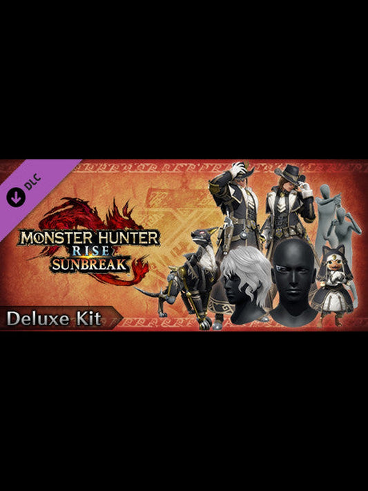 Buy Monster Hunter Rise - Sunbreak Deluxe Kit DLC Steam Key Default Title Steam key – fast digital delivery | Volt Keys