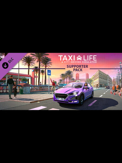 Buy Taxi Life: A City Driving Simulator - Supporter Pack DLC PC Steam Key Default Title Steam key – fast digital delivery | Volt Keys