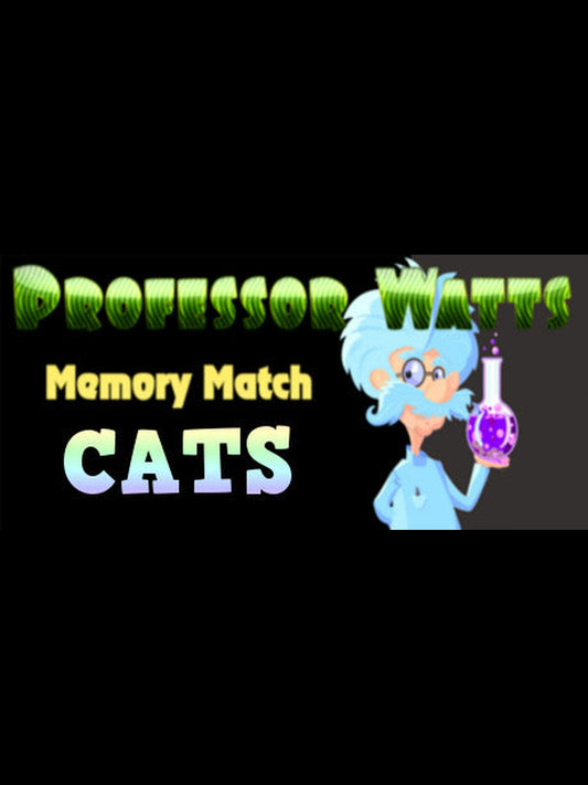 Buy Professor Watts Memory Match Cats Steam Key Default Title Steam key – fast digital delivery | Volt Keys