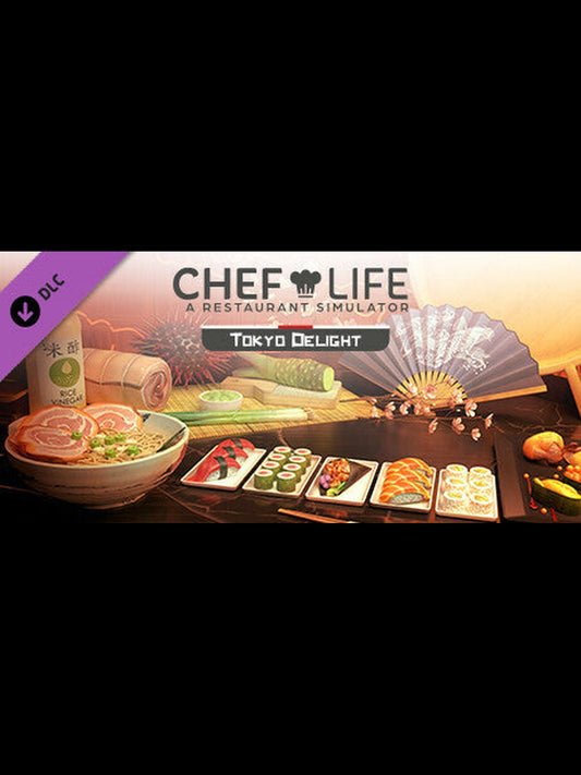 Buy Chef Life: A Restaurant Simulator - Tokyo Delight DLC Steam Key Default Title Steam key – fast digital delivery | Volt Keys