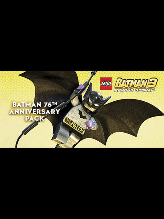 Buy LEGO Batman 3: Beyond Gotham - Batman 75th Anniversary DLC Steam Key Default Title Steam key – fast digital delivery | Volt Keys
