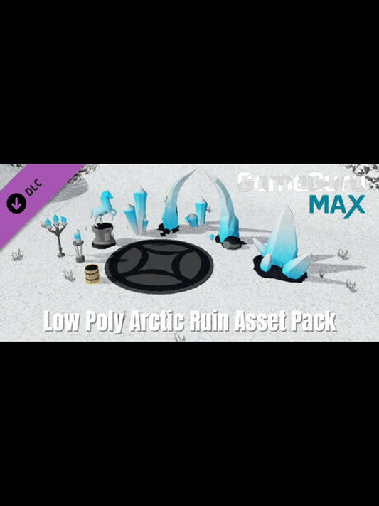 Buy GameGuru MAX - Low Poly Asset Pack - Arctic Ruins DLC PC Steam Key Default Title Steam key – fast digital delivery | Volt Keys