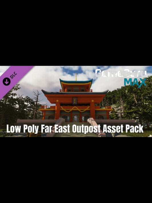 Buy GameGuru MAX - Low Poly Asset Pack - Far East Outpost DLC PC Steam Key Default Title Steam key – fast digital delivery | Volt Keys