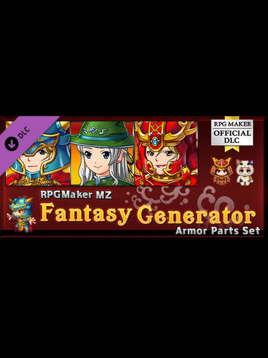 Buy RPG MAKER MZ - Fantasy Generator - Armor Parts Set DLC PC Steam Key Default Title Steam key – fast digital delivery | Volt Keys