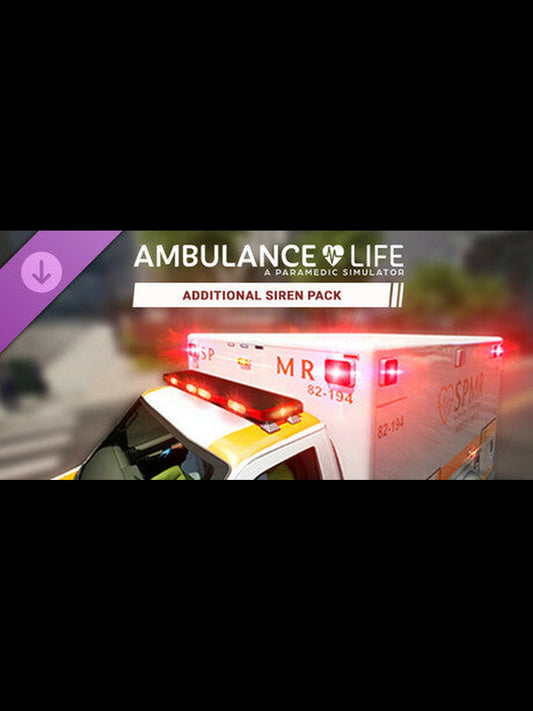 Ambulance Life: A Paramedic Simulator - Additional Siren Pack DLC PC Steam Key