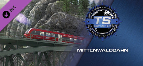 Buy Train Simulator: Mittenwaldbahn: Garmisch-Partenkirchen - Innsbruck Route Add-On DLC Steam Key Default Title Steam key – fast digital delivery | Volt Keys