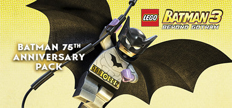 Buy LEGO Batman 3: Beyond Gotham - Batman 75th Anniversary DLC Steam Key Default Title Steam key – fast digital delivery | Volt Keys