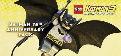 Buy LEGO Batman 3: Beyond Gotham - Batman 75th Anniversary DLC Steam Key Default Title Steam key – fast digital delivery | Volt Keys